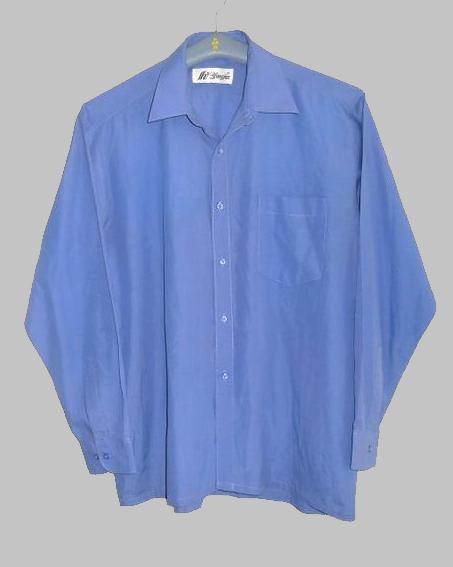 Modrá pánska košeľa veľ.m, m