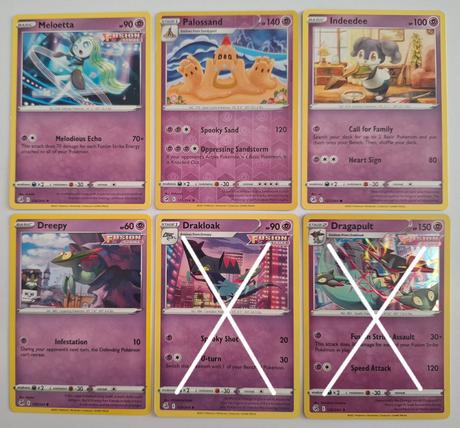 Pokémon karty "fusion strike"(5), 