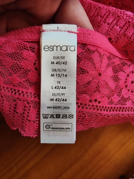 Podprsenky bez kostíc, esmara,m