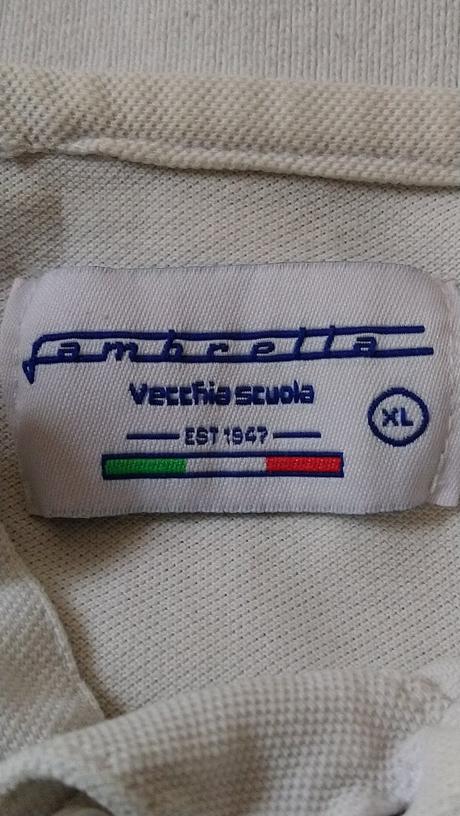 Pánske biele športové tričko, lambrella, l