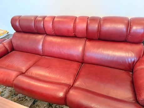 Kožená sedacia súprava, 