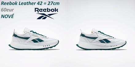 Reebok classic leather biele 1, reebok,42