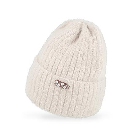 Dámska zimná čiapka s patentom ajs 56-58cm, 50310, ajs,56 / 58