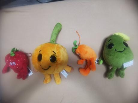 Ovocníčkovia plyšové hračky,