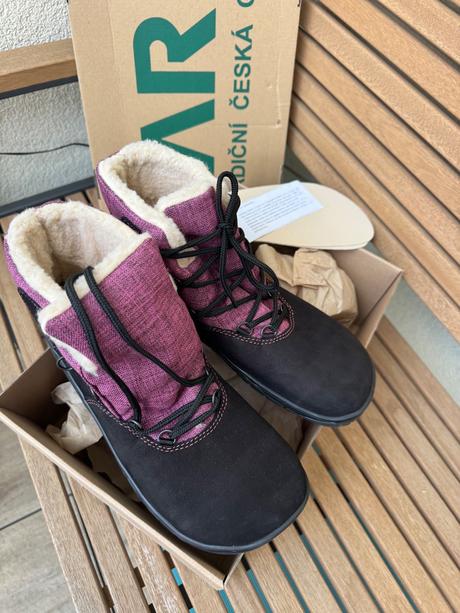 Kozene zimne topanky s membranou, fare,40