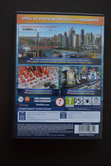 Pc hra sim city,