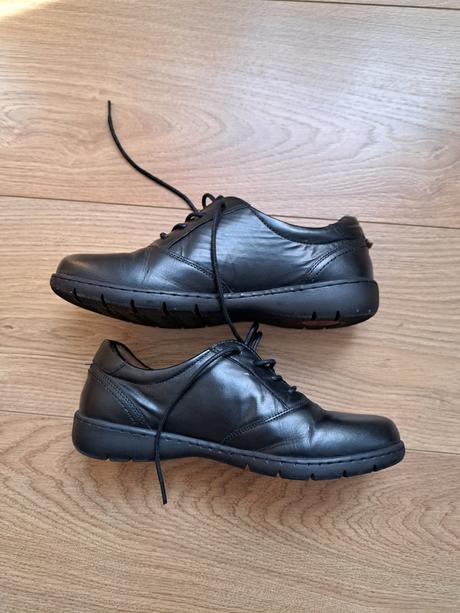 Kožené dámske poltopanky, 37