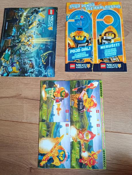 Casopisy lego nexo knight, 