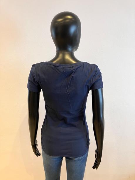 Dámske modré tričko s nápisom soul cal (36), s