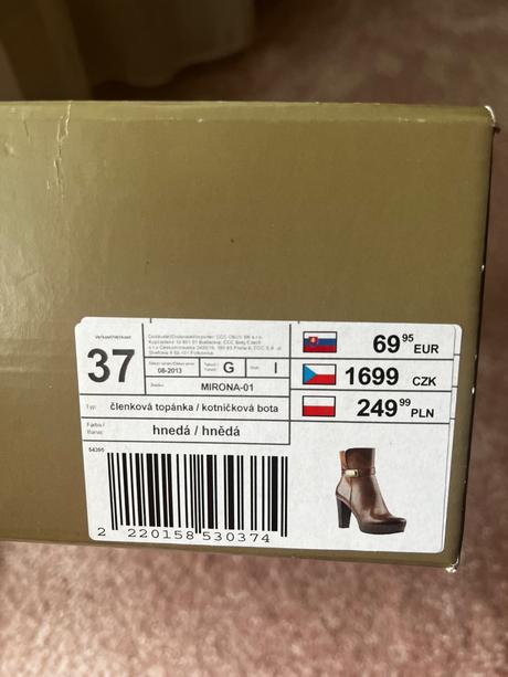 Lasocki clenkove cizmicky, lasocki,37