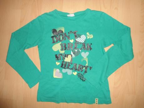 Zelene tricko dlhy rukav, takko,164