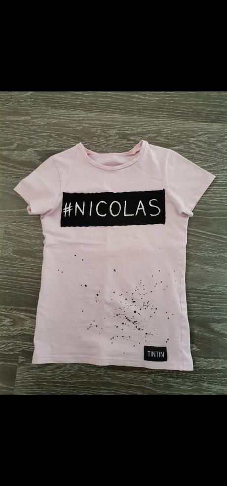 Tričko tin tin - nicolas, 122