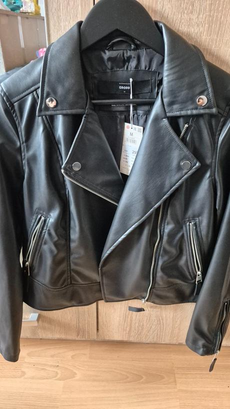 Koženkova bunda s visackou, m