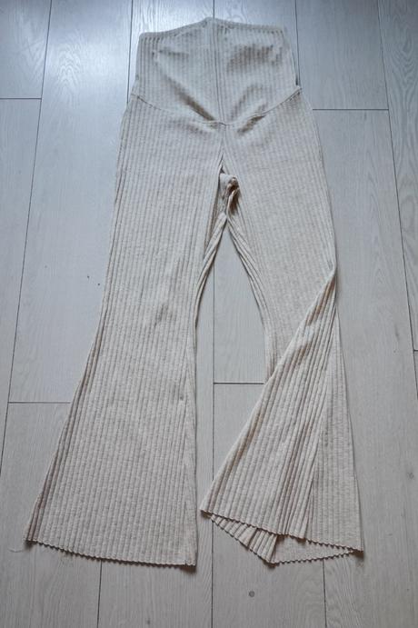 Vrúbkovaná tehotenská súprava h&m mama, h&m,m