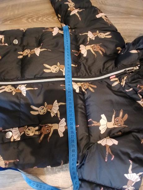 Zimna bunda, h&m,128
