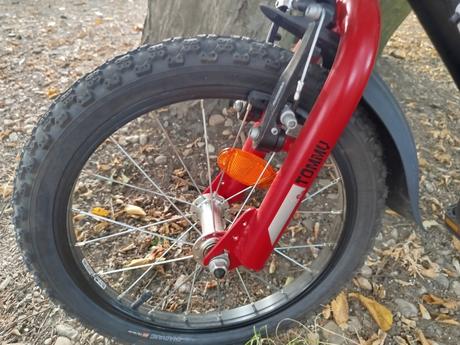Detský bicykel 16 s pomocnými kolieskami, ctm,16