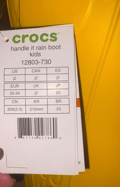 Gumáky crocs v.33/34, crocs,33 / 34