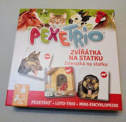 Pexetrio zvieratká na statku,