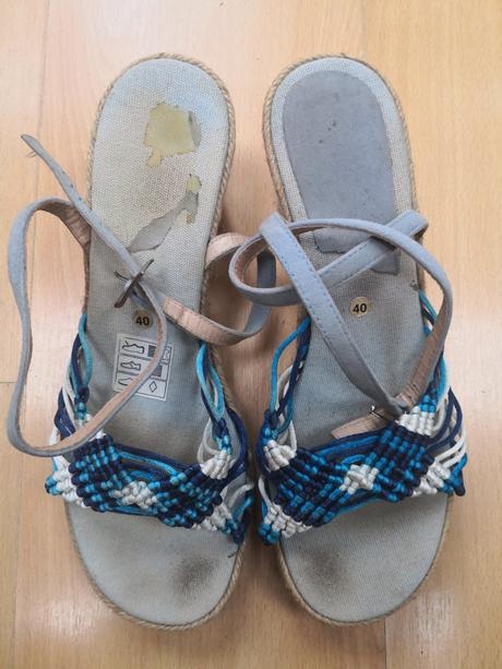 Krásne na platforme sandálky, marks & spencer,40