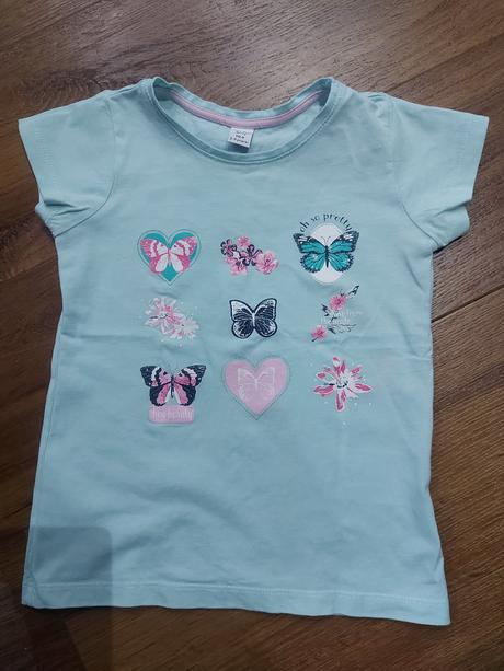 Tricko motyliky 104/110, dopodopo,104