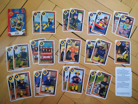 Karty cierny peter - bob staviteľ a požiarník sam, 