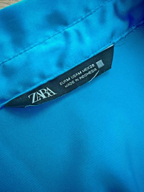 Krásna saténová blúzka, zara,m