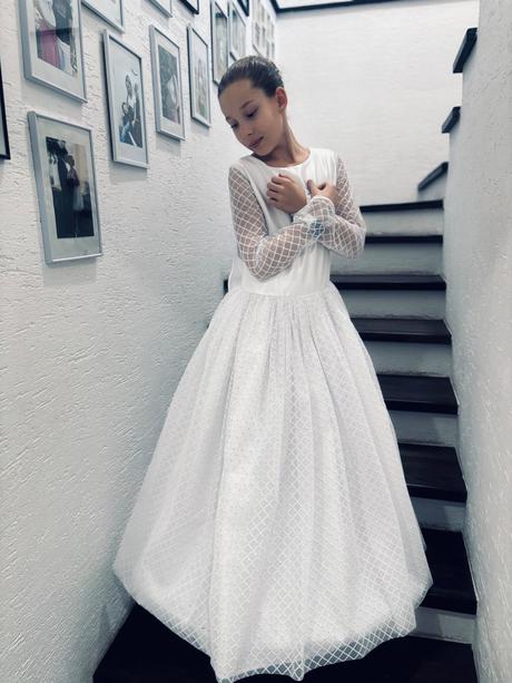 Šaty na prvé sväté prijimanie, 134 / 140 / 146