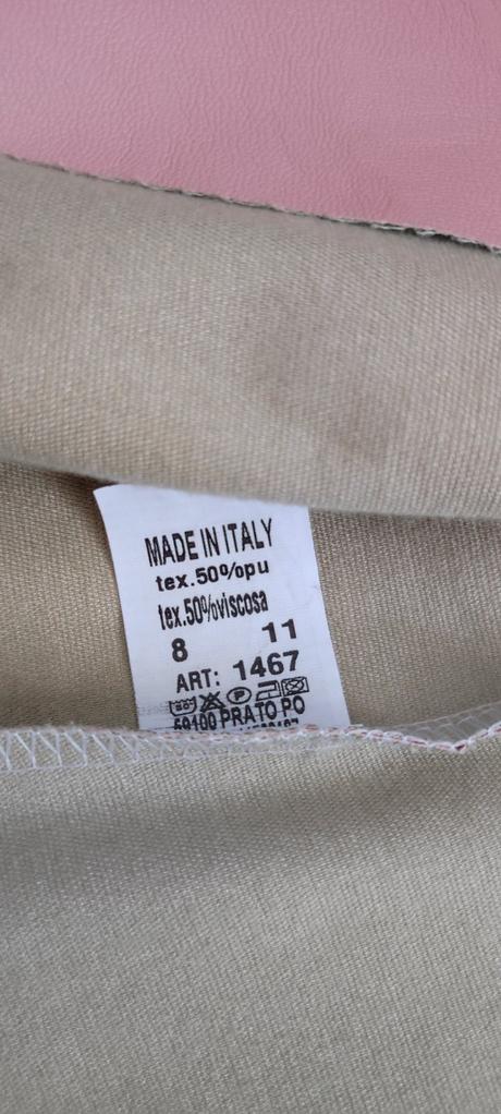 Koženková bunda/ kabátik, 134