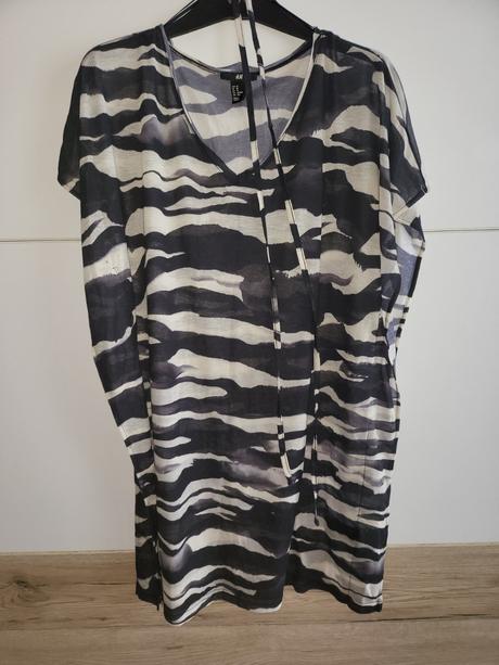 Na plavky, pončo, h&m,xs