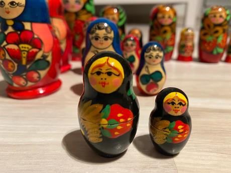 Sada - krásne originál dovezené matriošky z ruska,
