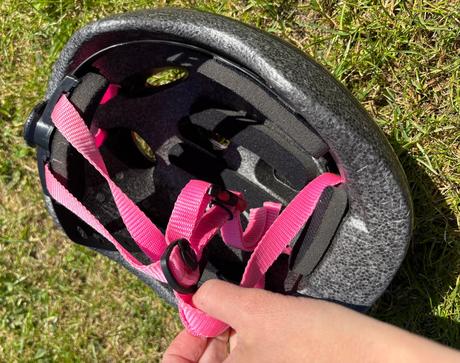 Krasna ruzova cyklisticka prilba viac ako top stav, xs
