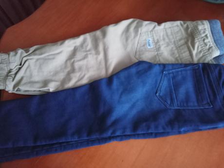 Teplé nohavice, palomino,104