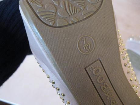 Dámske elegantné topánky na platforme, 13cm opätok, 37