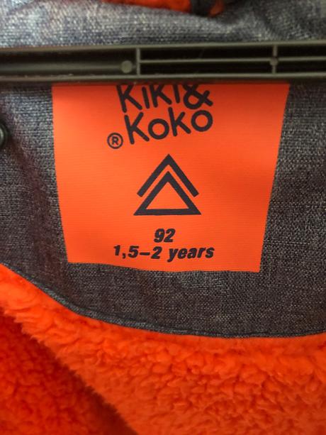 Zimná bunda 1,5-2r, kiki&koko,92