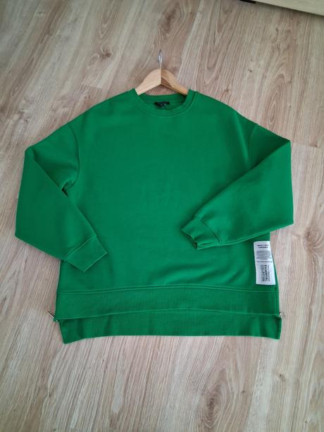 Zelená mikina, amisu,m