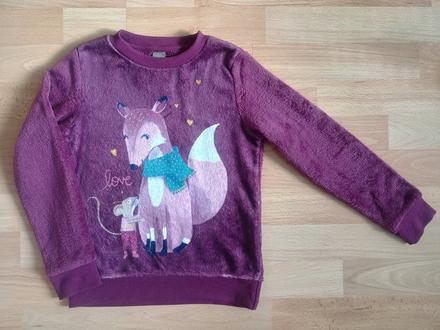 Chlpatá mikina, 128