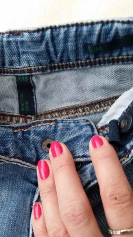 Frajerske rifliky pre chlapca 3-4roky zn.benetton, benetton,104