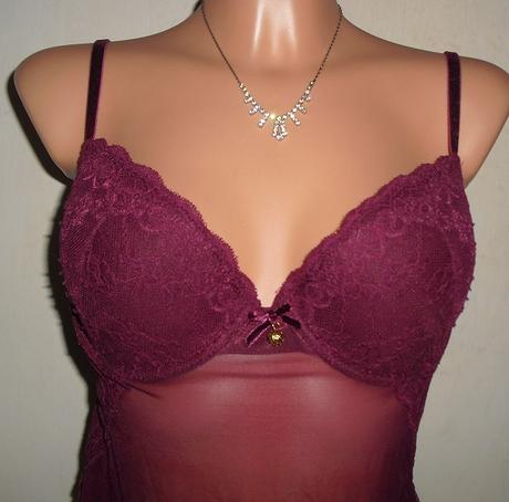 Elegantna kosielka bordo, m