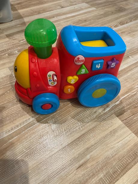 Vlacik interaktivny hudobny fisher price psikov, 
