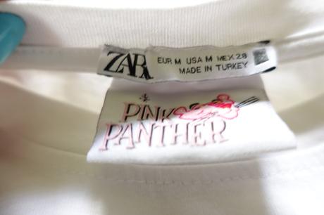 Tričko zara pink panther, zara,m