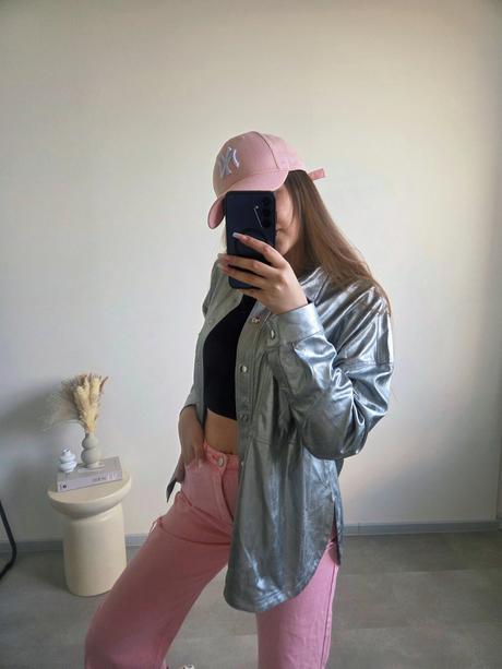 Košeľová bundička l, bershka,l