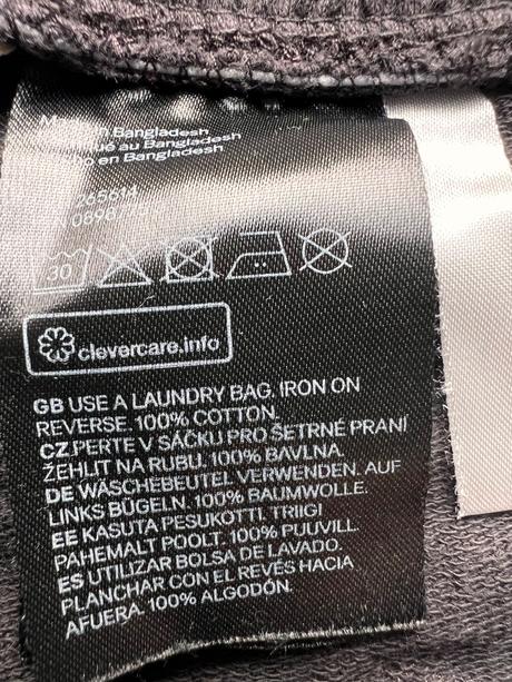 Kraťase z teplákoviny, h&m,116