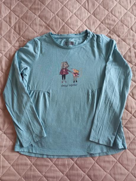 Tričko s dlhým rukávom, pepco,134