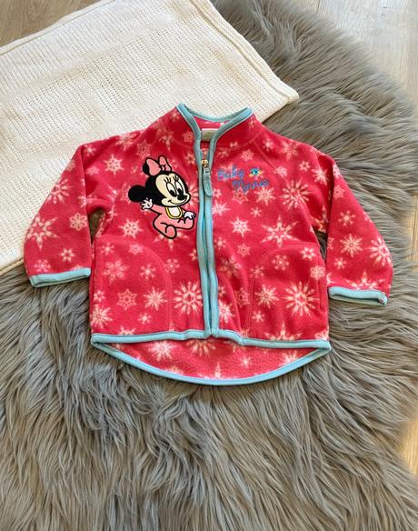 Dievčenská flísová mikina minnie (62-68), disney,62