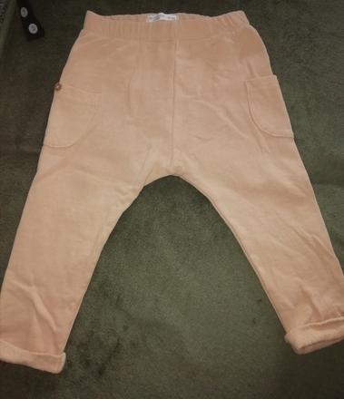 Béžové tepláky nové, fox & bunny,86