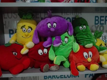 Plyšáky - zeleninka,