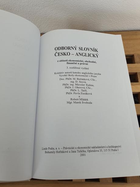 Anglické slovníky, 