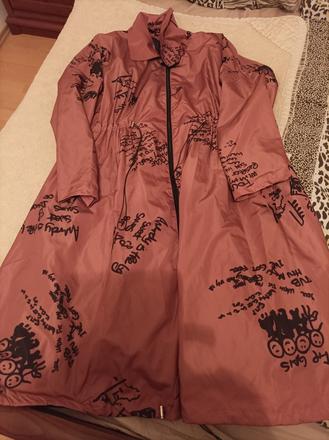 Štýlová dlhá vetrovka už aj s poštou, xxxl