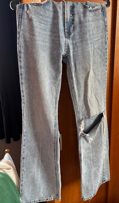 Flare jeans, stradivarius,xs
