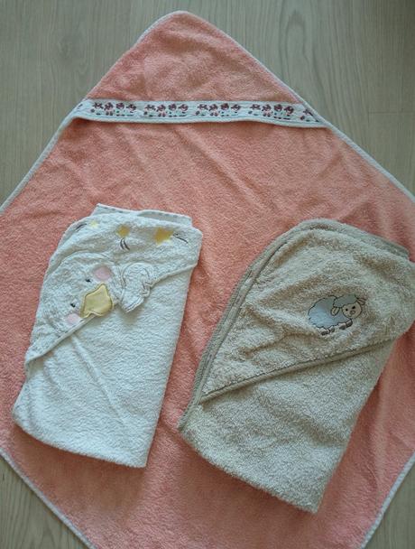 Osuška pre novorodeniatko 3 ks, 